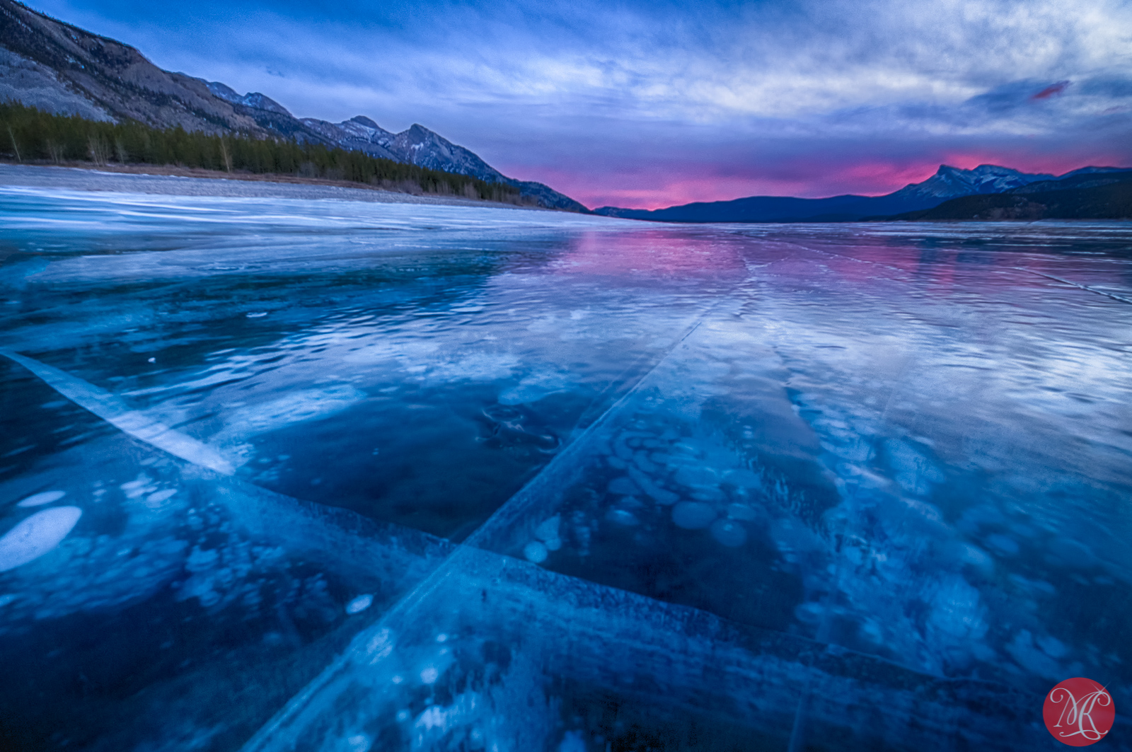 Abraham Lake Sunrise