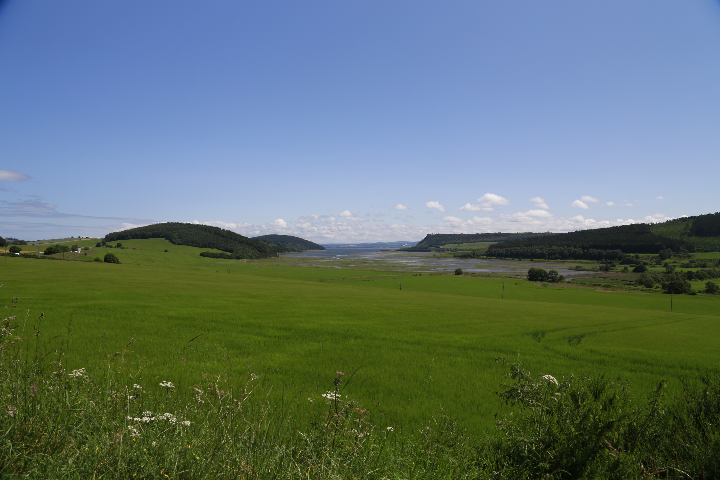 field, landscape, scotland, adventure, touring, canon, canon 6d