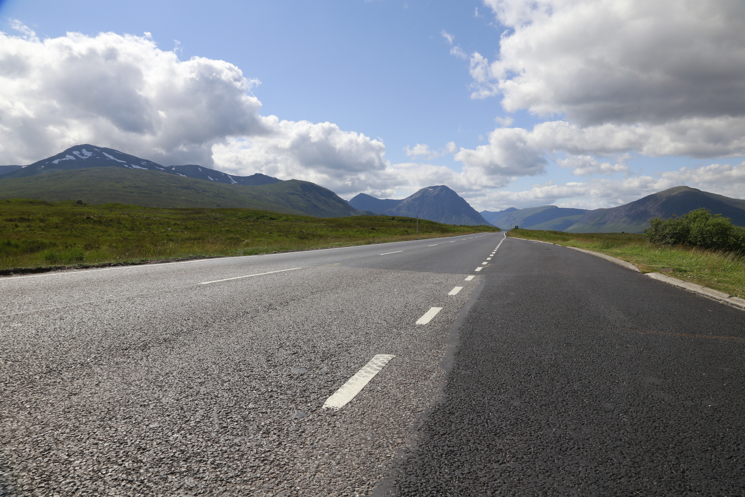 empty road, scotland, highlands, glen coe, natural beauty, landscape photography, photography