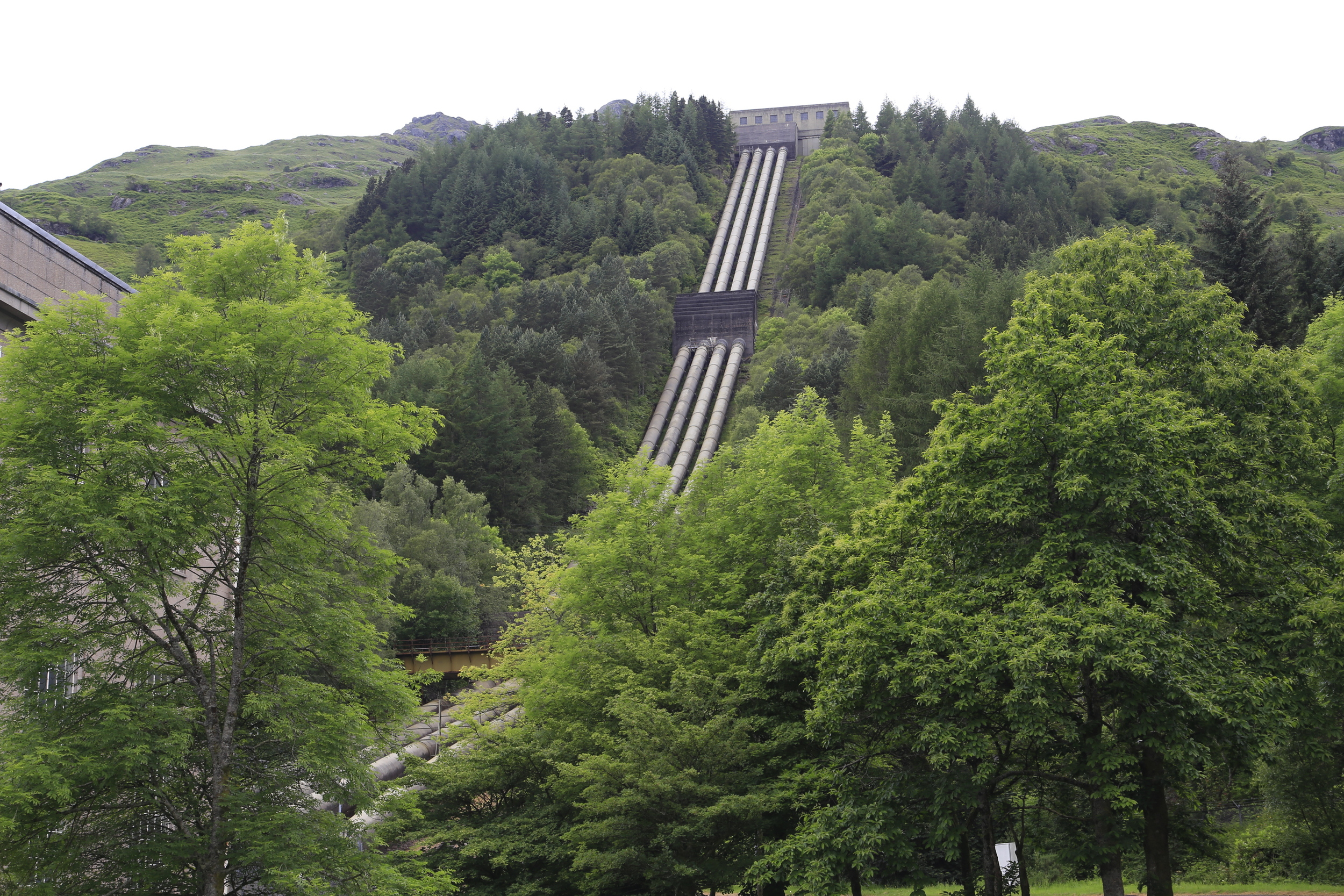 hydro, power station, scotland, lejog, bike tour