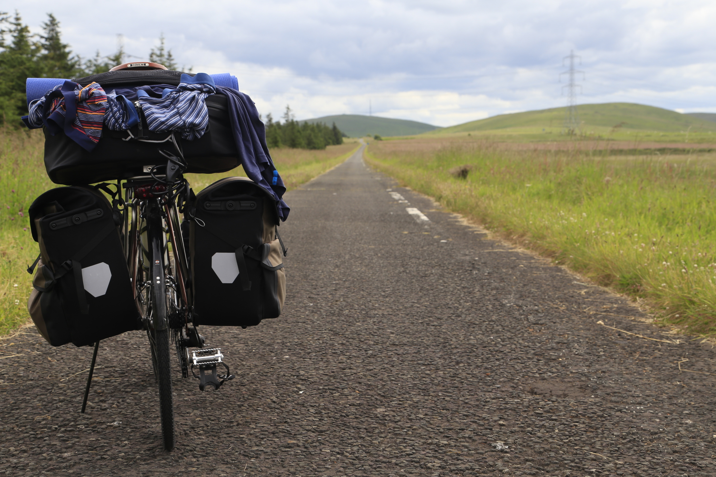 ortlieb, panniers, click stand, click-stand, photography, canon