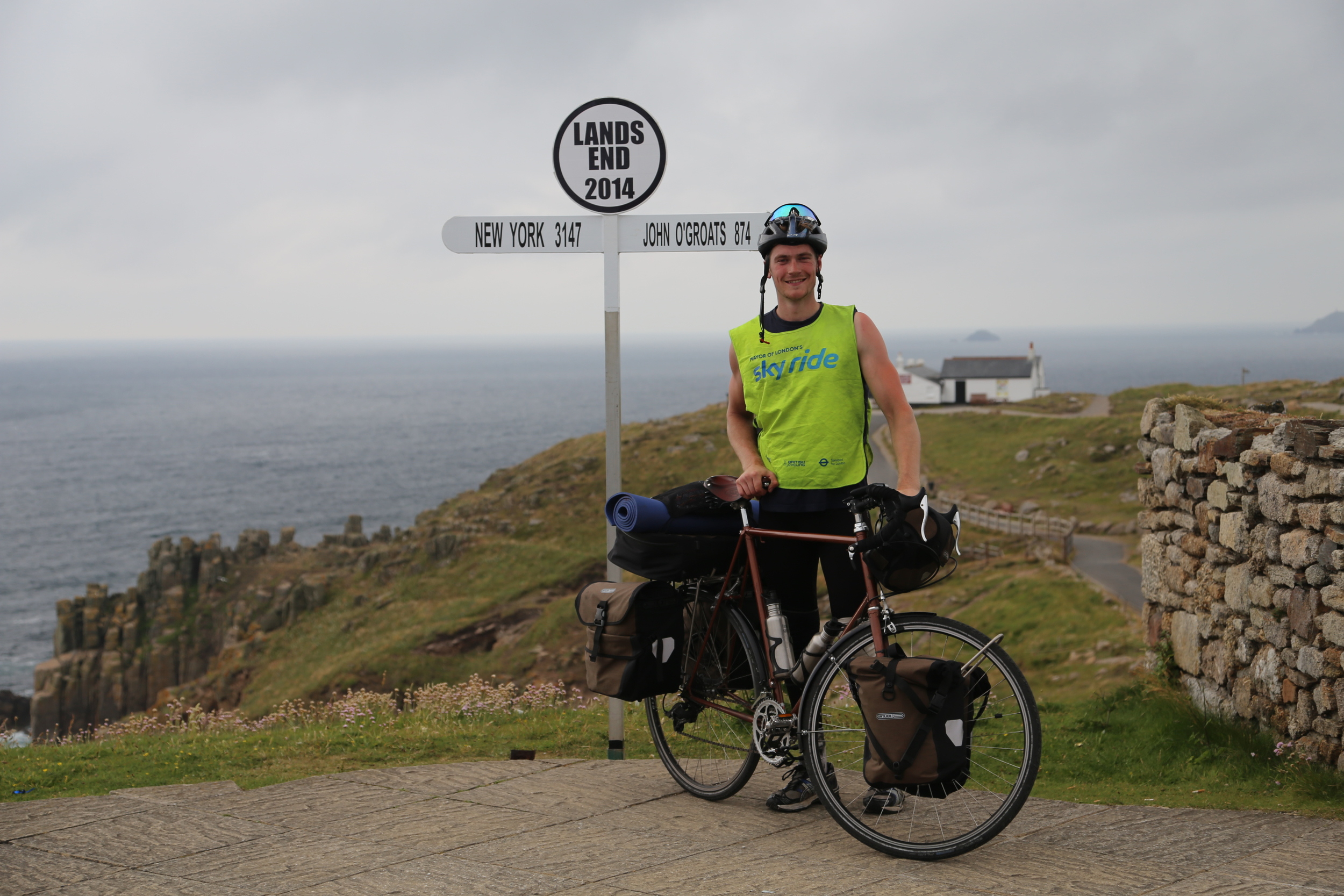 lands end, lejog, touring bikes, bike gear, adventure cycling, ride, bikepacking, cycle routes, touring bicycles