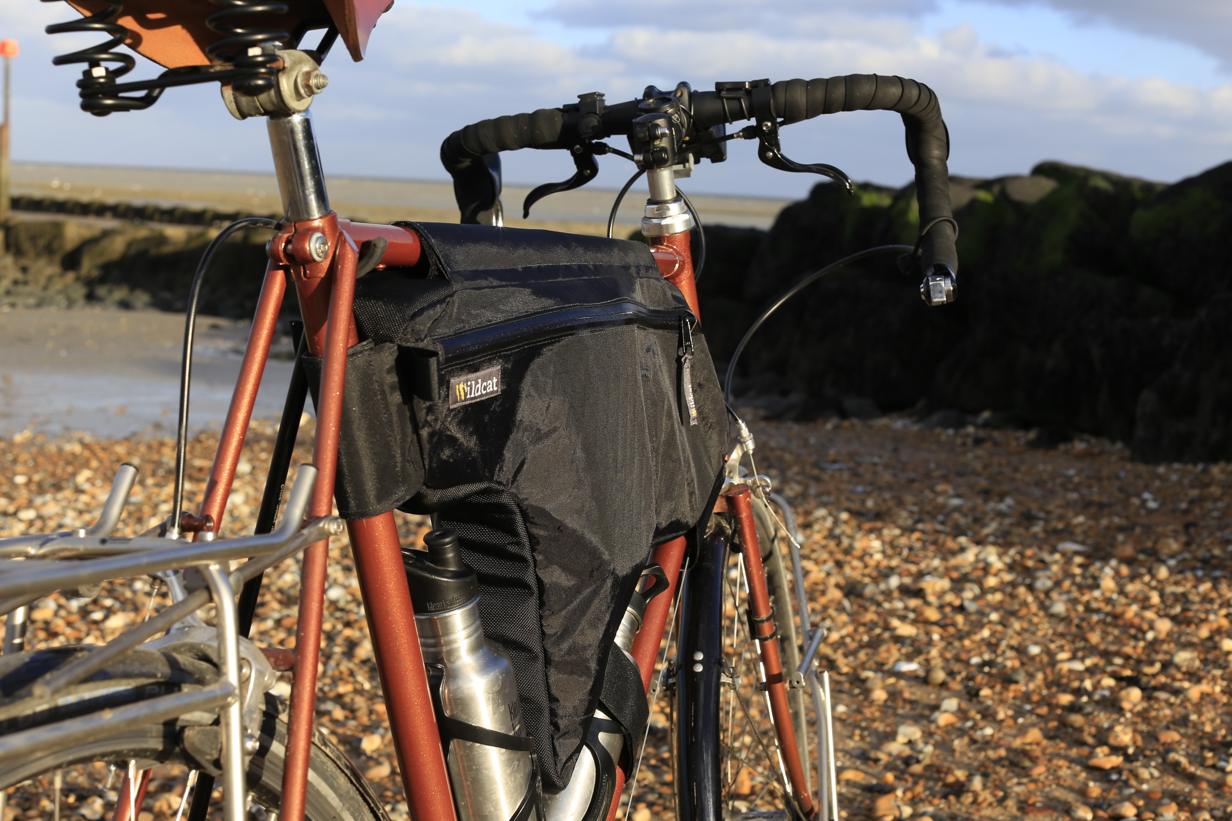 wildcat, wildcat gear, bikepacking, frame bag, custom tourer, cycle gear, review, cycling blog, cycling website