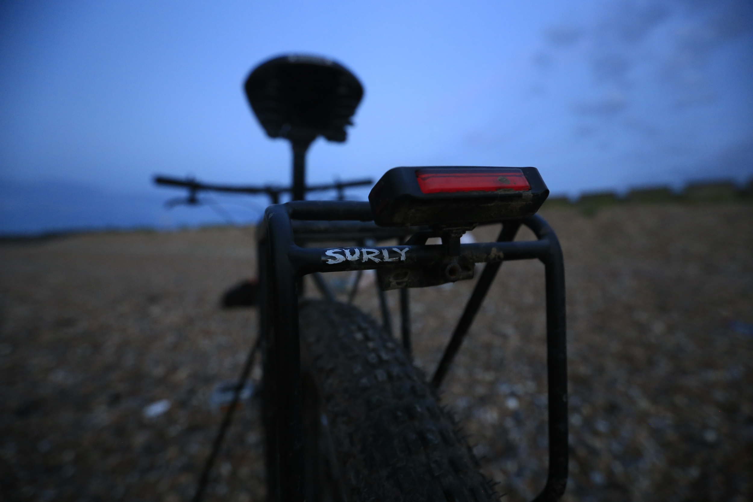 surly, surly ecr, pannier, surly rear rack, moon bike lights, knards, 29er, fat bike, bicycle touring apocalypse, brooks saddle, brooks flyer