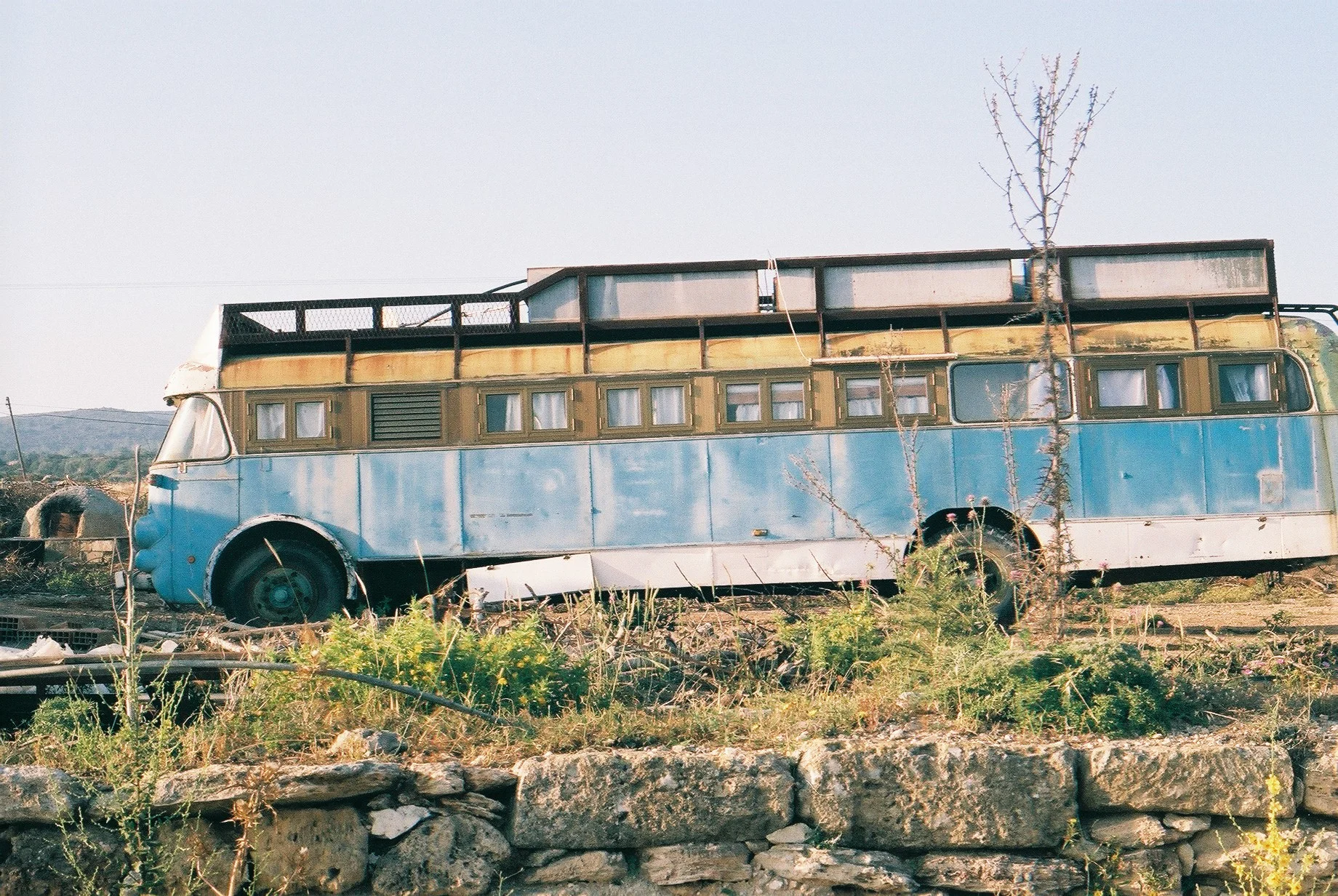 bus, street photography, north cyprus, camper van, cyprus, 35mm, canon, canon ae-1, travel photography, film photography, explore, street, film is not dead, shoot film, i love film, exploration
