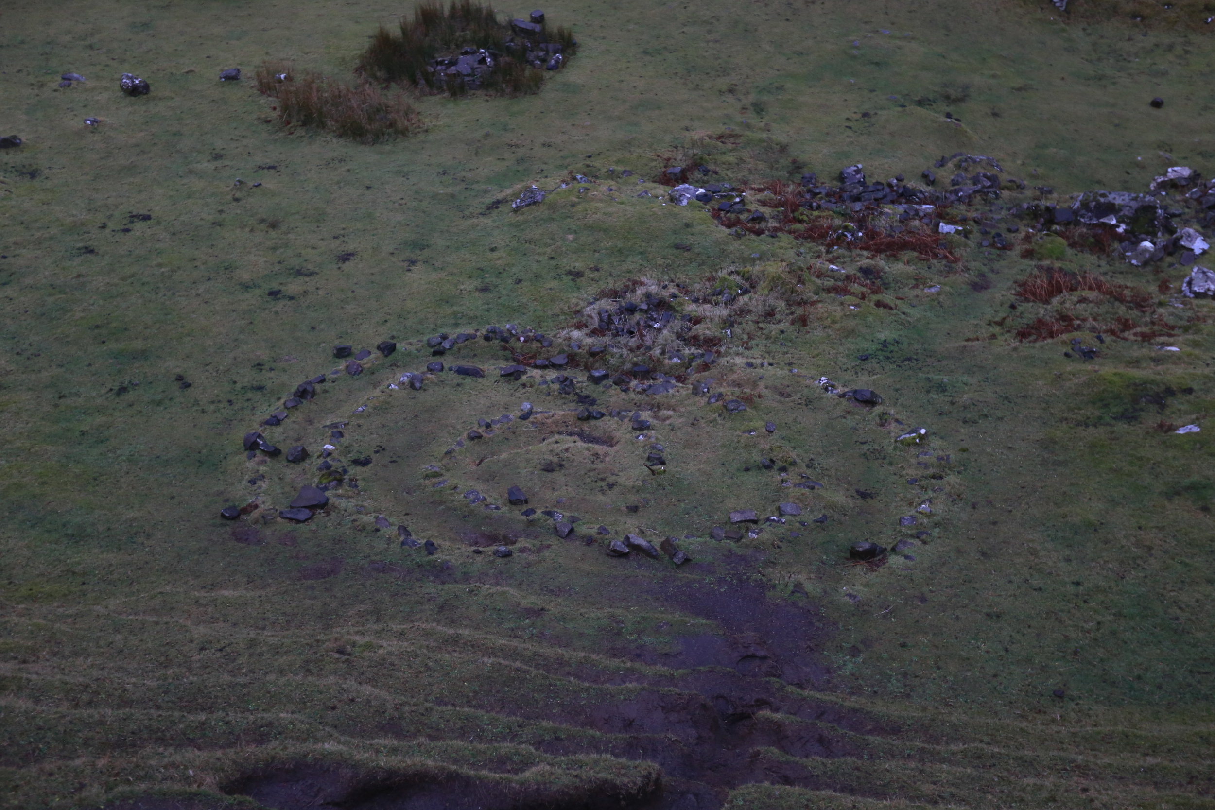 The original fairy circle. Follow the spirals round to the centre, leave a gift for the fairies and make a wish ( not money, fairies have no need for that, a small token that means something to you ). Apparently as you focus on the spiral maze you f…