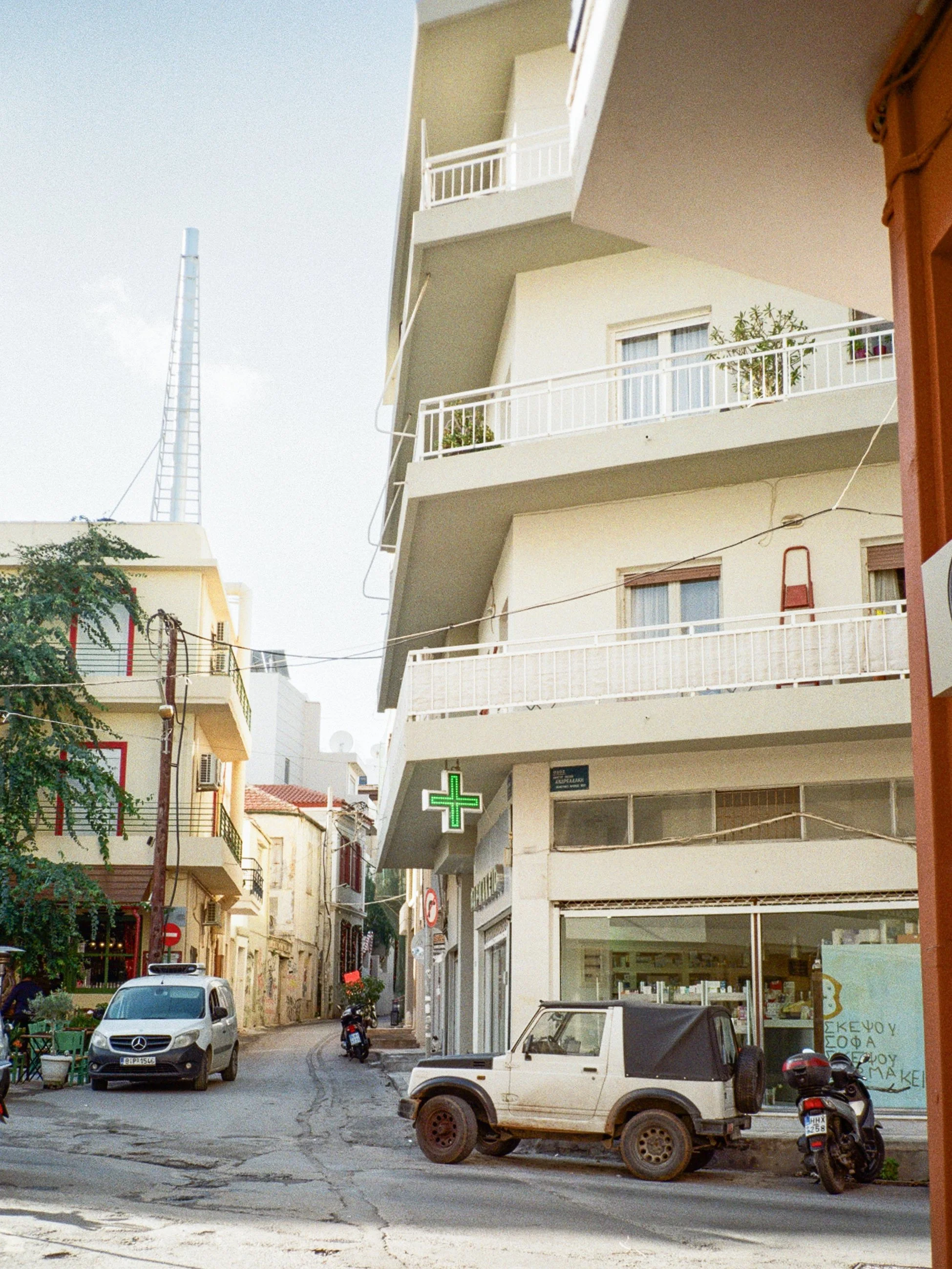 Crete on the Contax T2