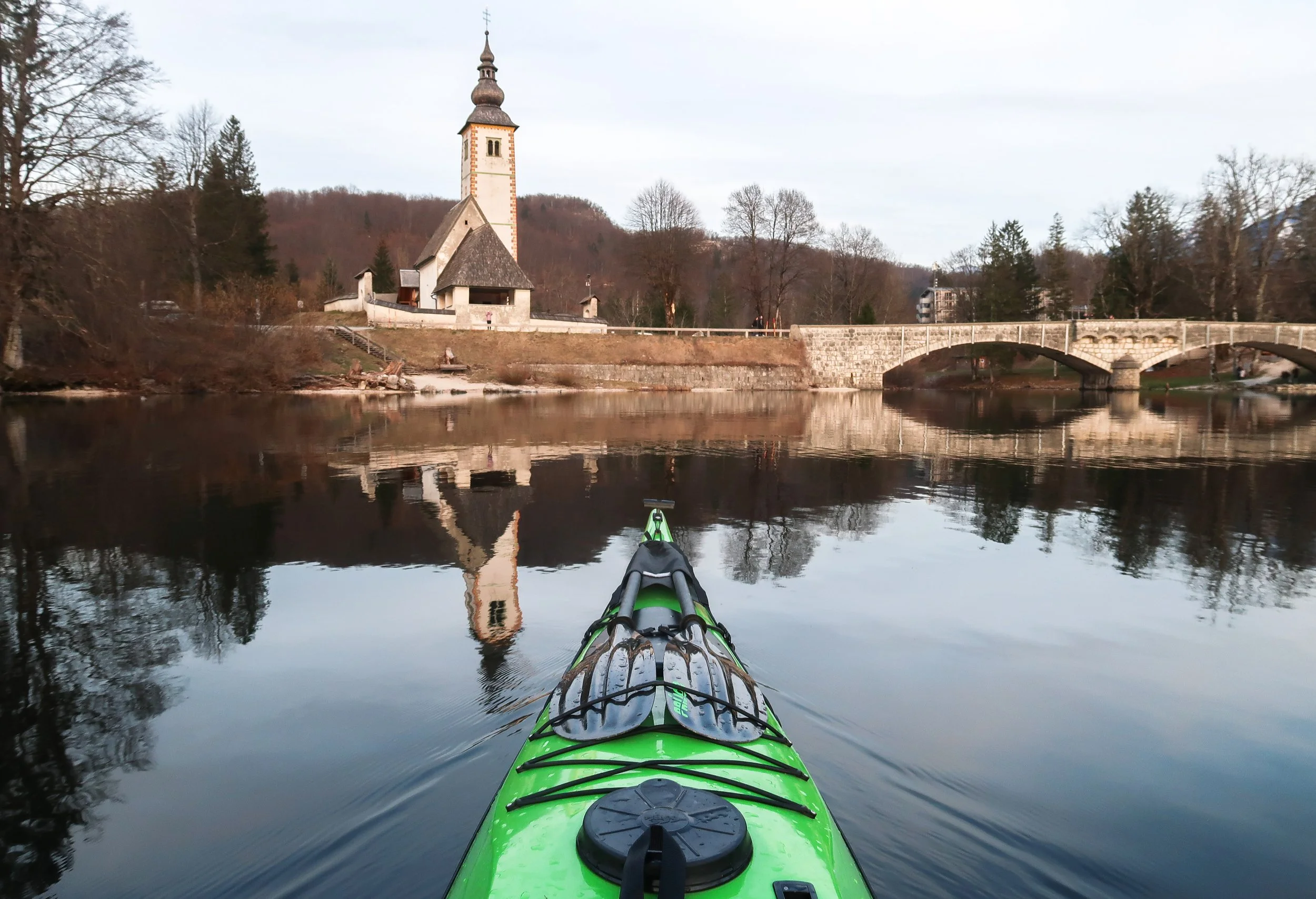 Kayaking Lake Bohinj