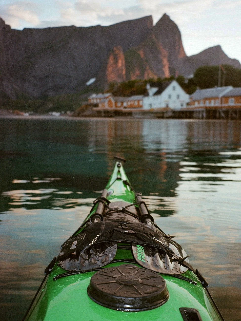 Kayaking film photography