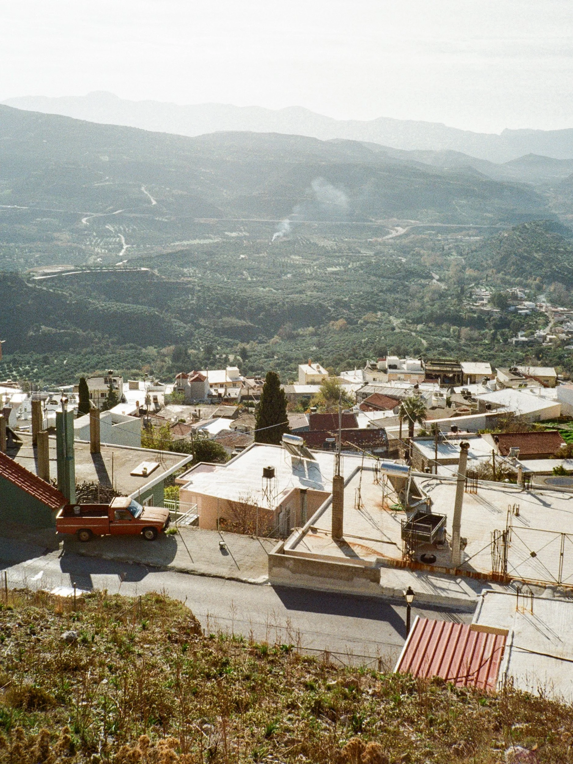 Crete on the Contax T2