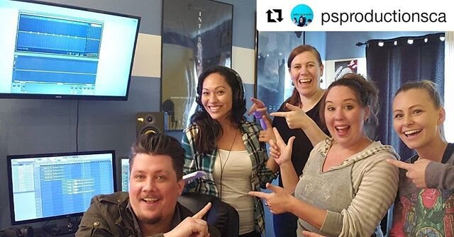 Recording with @psproductionsca and @joshuahendricksmusic was worth braving this Saturday storm. So excited to be a part of this fun project! ...
#Repost @psproductionsca (@get_repost)
・・・
Successful recording session for The Bachelor: Princess Editi