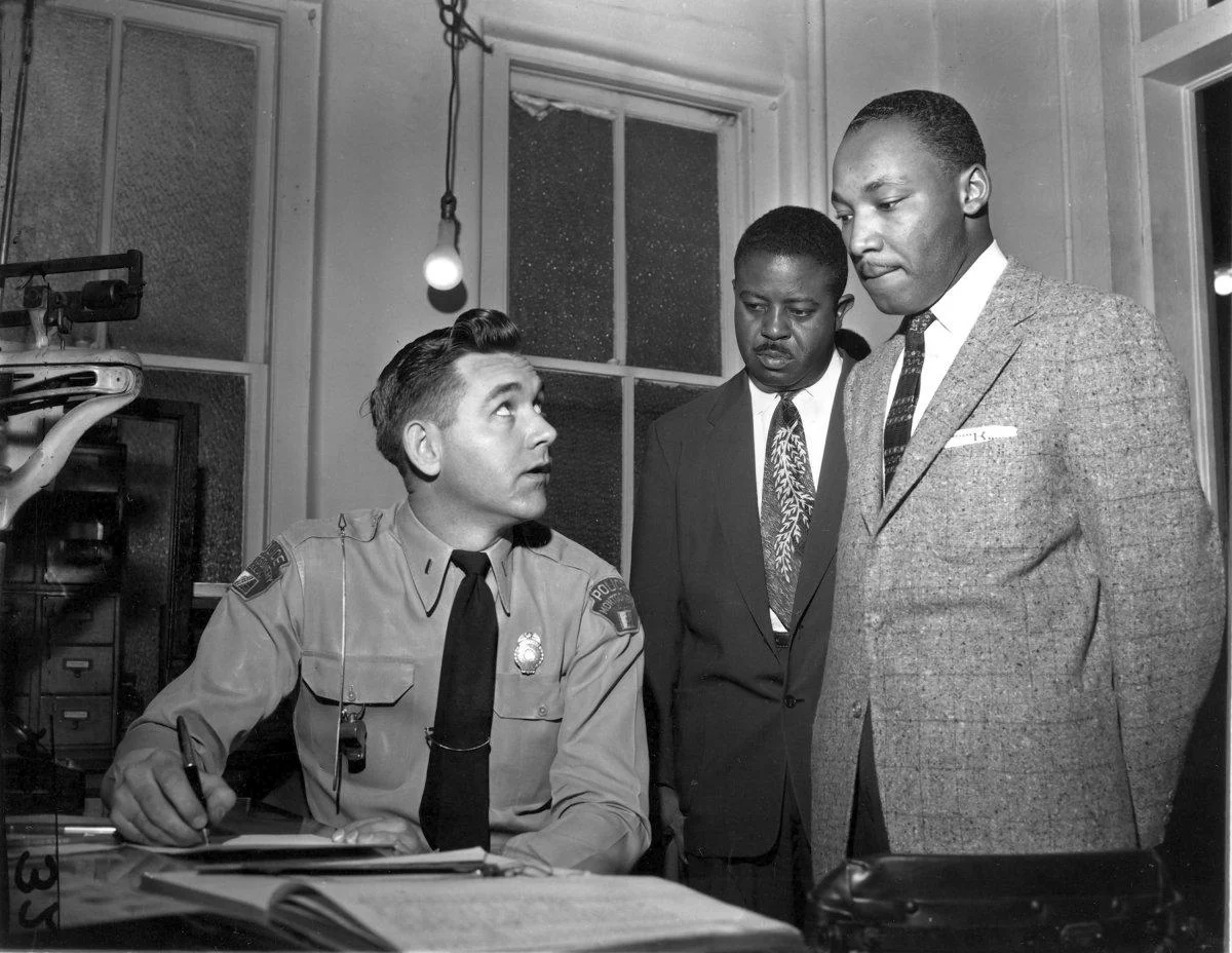Dr. Martin Luther King Jr. championed the Montgomery Bus Boycott of 1955-56. (GENE HERRICK/AP)