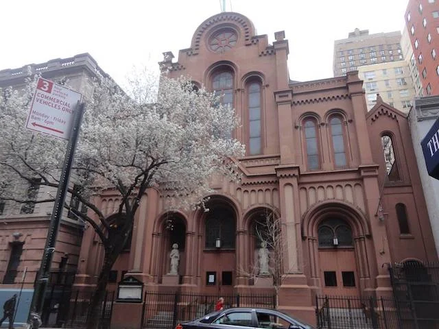 Church of Our Lady of the Scapular-St. Stephen on East 28th Street, one of the shuttered churches (via Facebook).