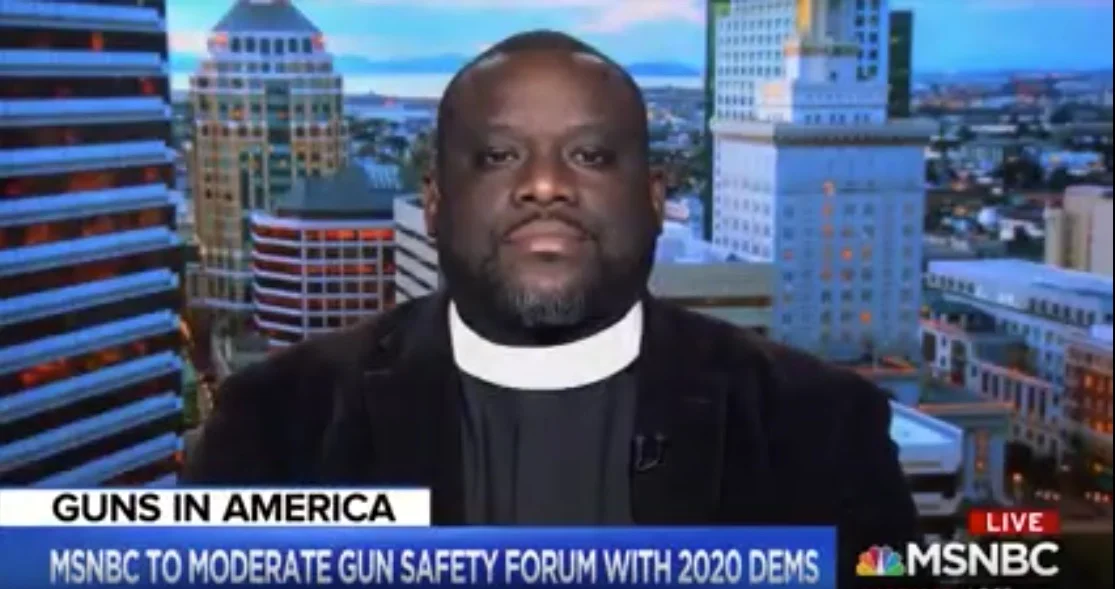 Pastor Michael McBride on MSNBC talking urban gun violence solutions