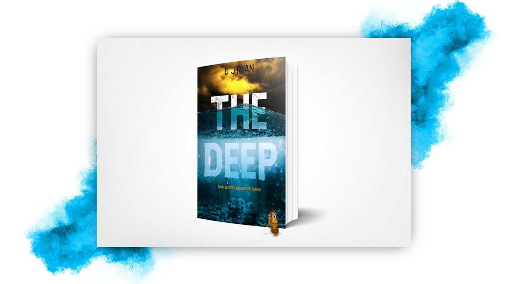 The deep book cover design