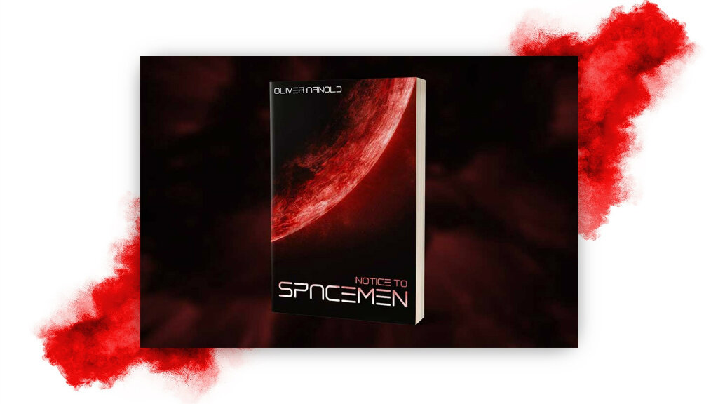 Spacemen book cover design