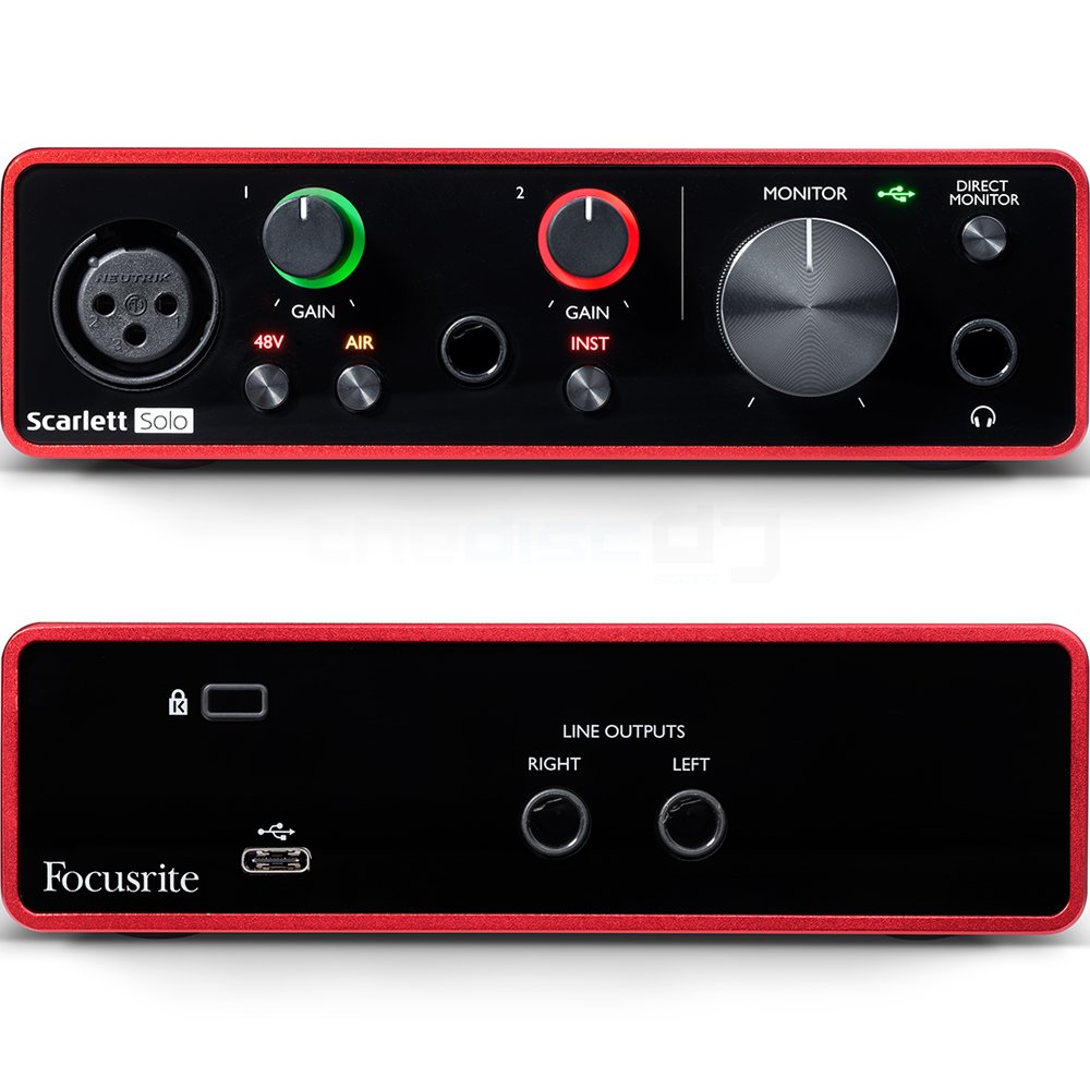 Focusrite Scarlett Solo 3rd Gen — Guitar Bar