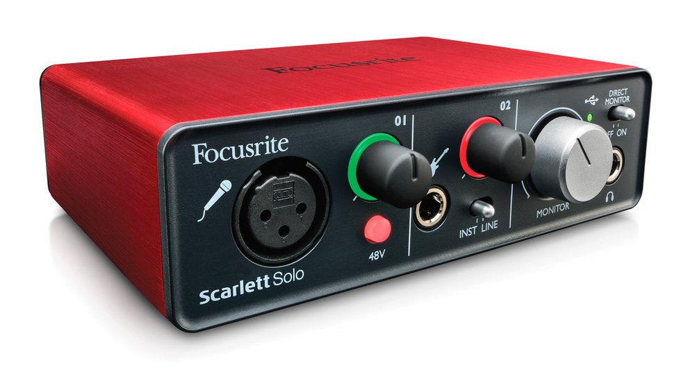 Focusrite Scarlett Solo 3rd Gen — Guitar Bar