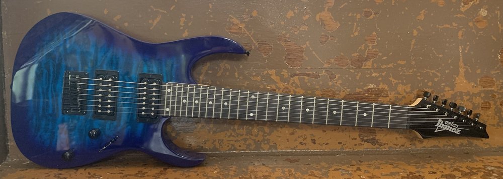 Ibanez Gio Grg7221qa 7-String Electric Guitar — Guitar Bar