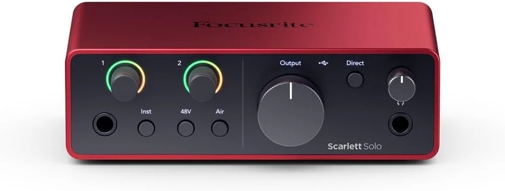 Focusrite Scarlett Solo 4th Gen — Guitar Bar