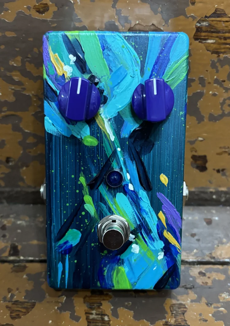 JAM Pedals Fuzz Phrase SI - Hand-Painted Custom w/ Box! — Guitar Bar
