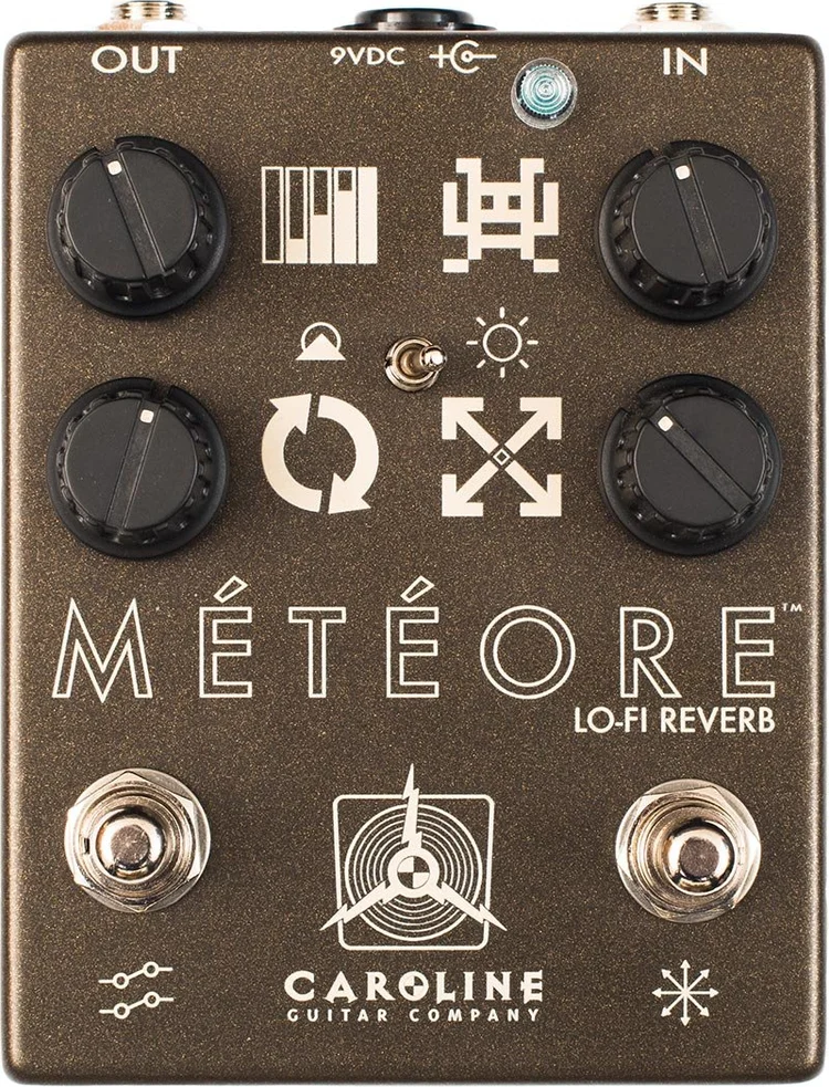 Caroline Guitar Company Météore Reverb Pedal — Guitar Bar Caroline Guitar Company Météore Reverb Pedal — Guitar Bar