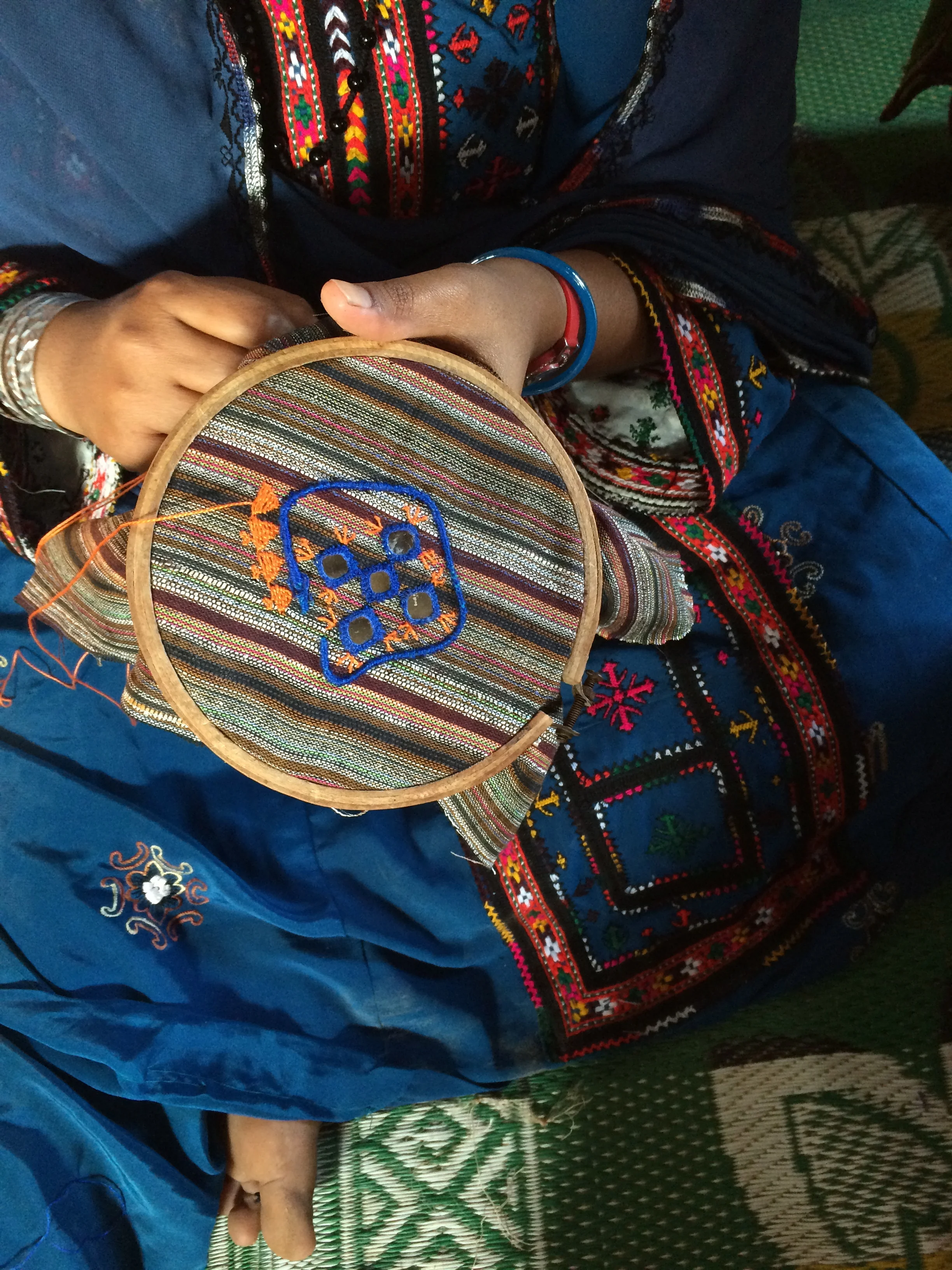 First workshops at RMG village