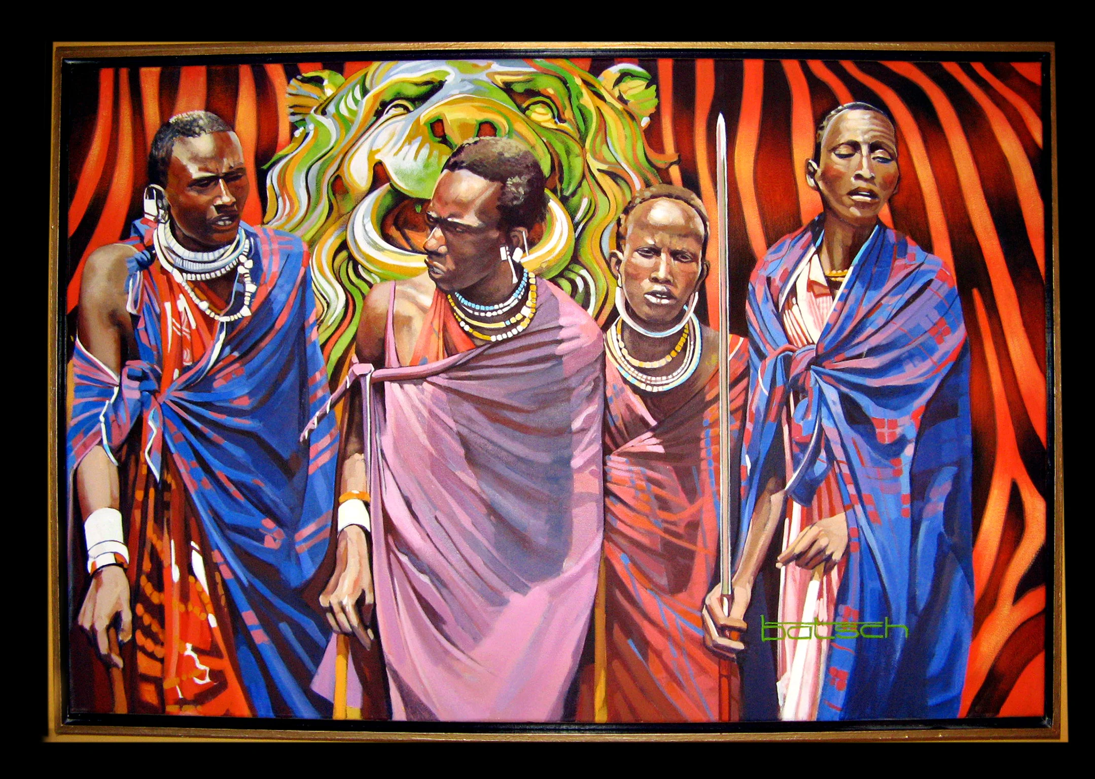 Maasai Warriors Private Collection