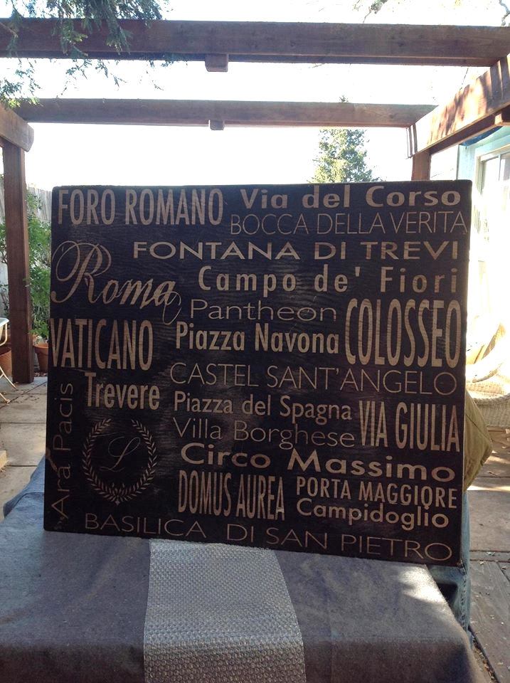 Rome: father's birthday