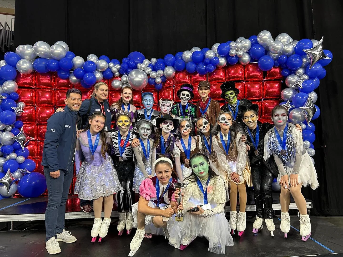 Special thank you to our amazing costume designer @chandelierskatewear !! Novice winning the Best Costumes award wouldn&rsquo;t be possible without you. We 💜 you!