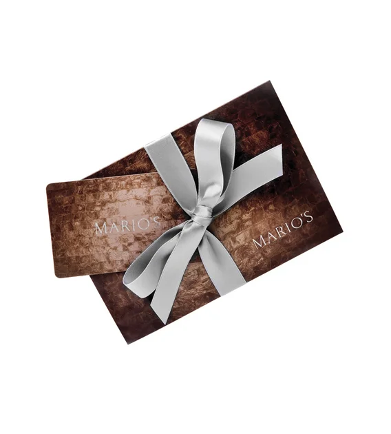  Mario's Gift Card. 