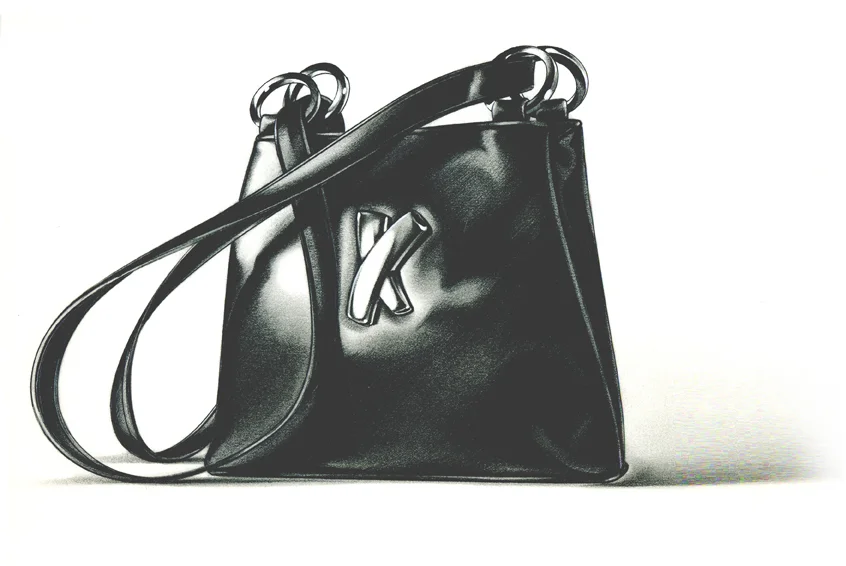  Paloma Picasso,&nbsp; Kiss  handbag. 