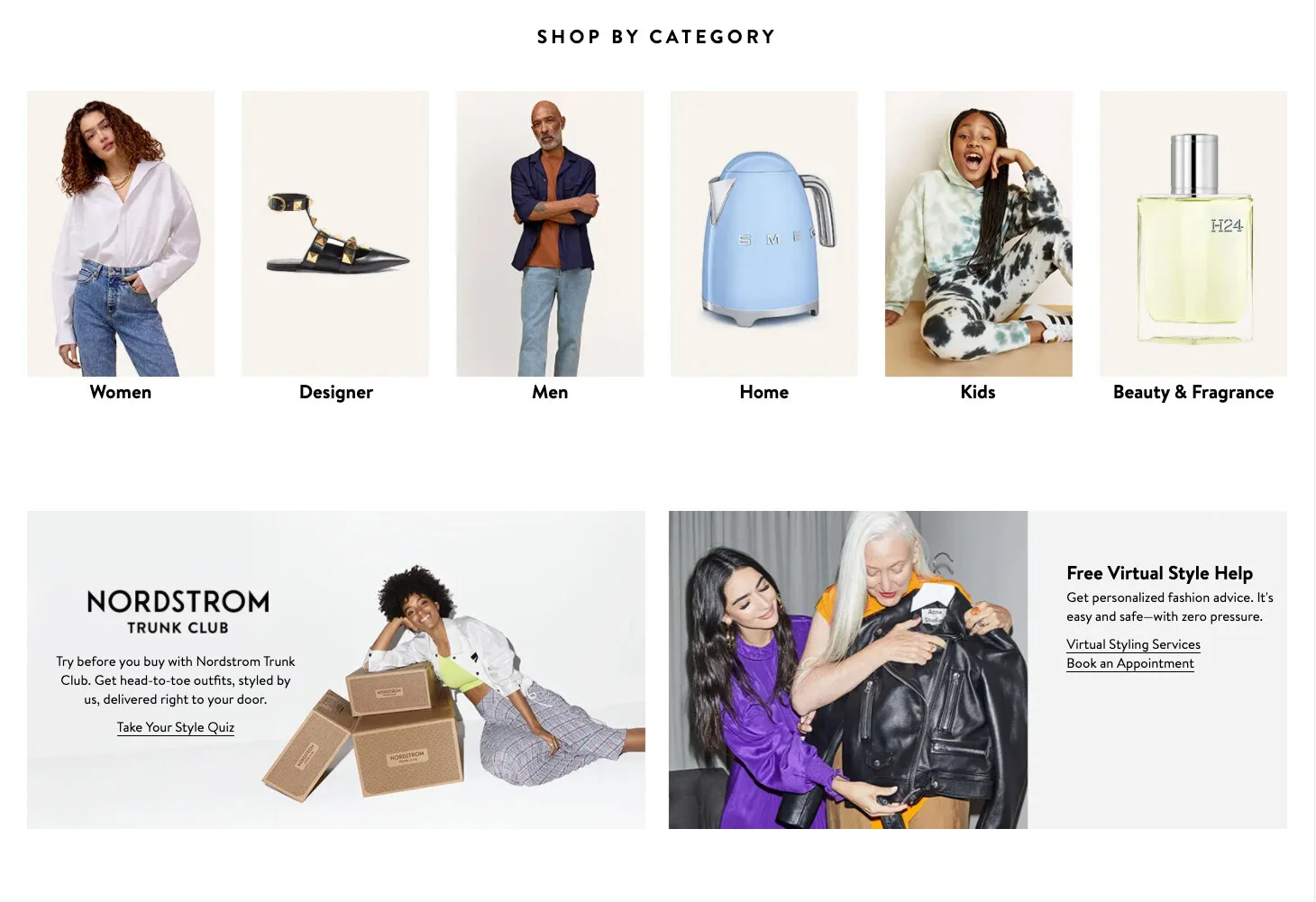  nordstrom.com multiple categories in both the Seattle and Los Angeles studios. 