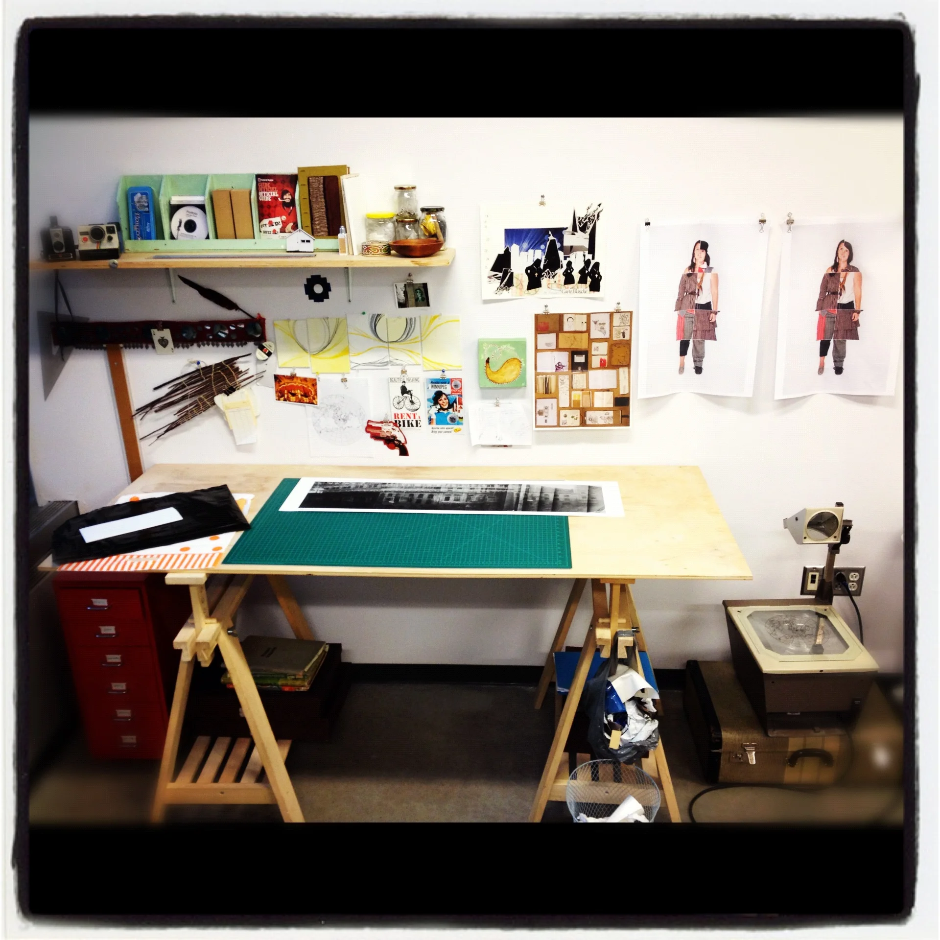 Concordia University studio, 2011-2012, Montreal