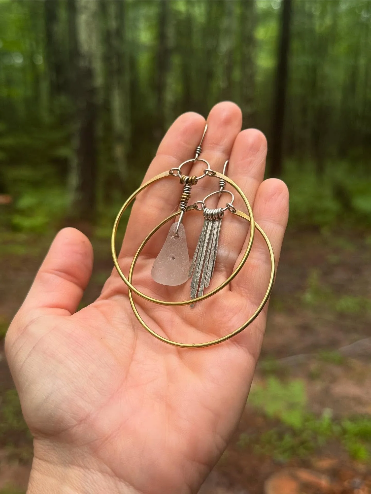 I have a show going up next week @lapointecenter gallery here on #madelineisland .  A few pieces will feature beach glass hand picked by my Dad, from his years of combing beaches here. &ldquo;Where&rsquo;s Glenn?&rdquo; Was a common question, coining