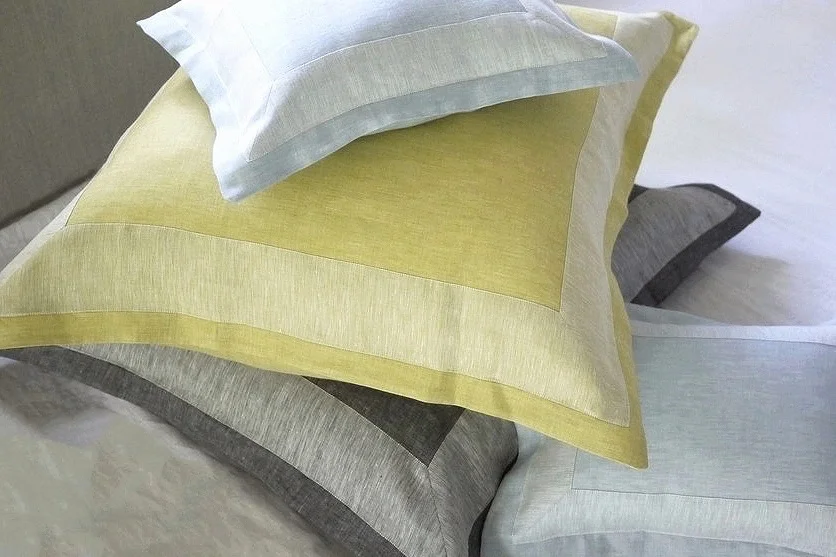 Copy of sateen linen with contrast band