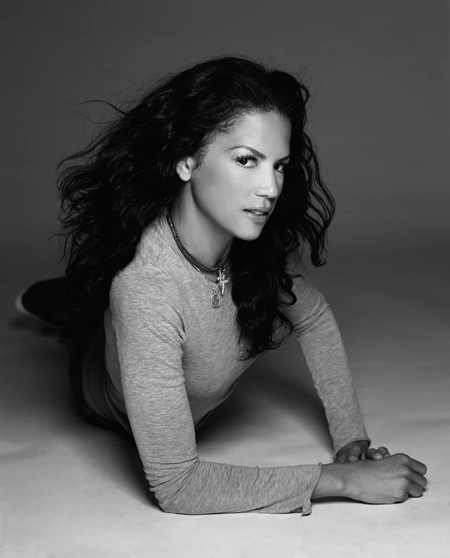 Veronica Webb photographed for American Vogue