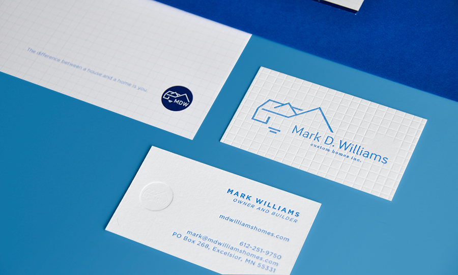 Mark D. Williams Custom Homes - branding by Style-Architects