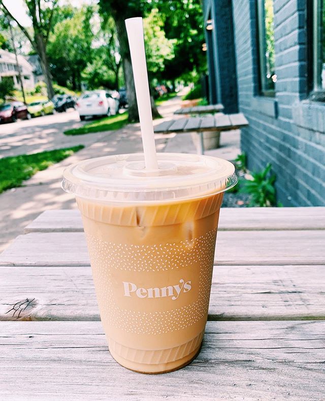 See a penny pick it up, all day long you'll have good luck!⁠⠀
⁠⠀
#coffeelover #coffee #icedcoffee #goodmorning #monday #goodluck #summertime #summer #instafood #instagood #instapic #photooftheday #happy #coffeetime #instapic #outdoors