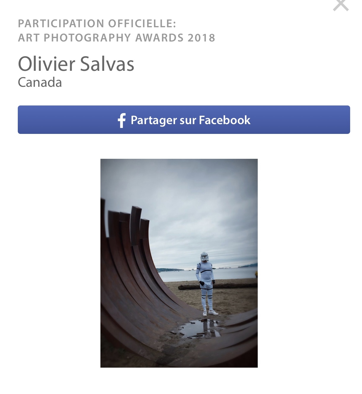 Create|IV candidacy at the LensCulture Photography Awards