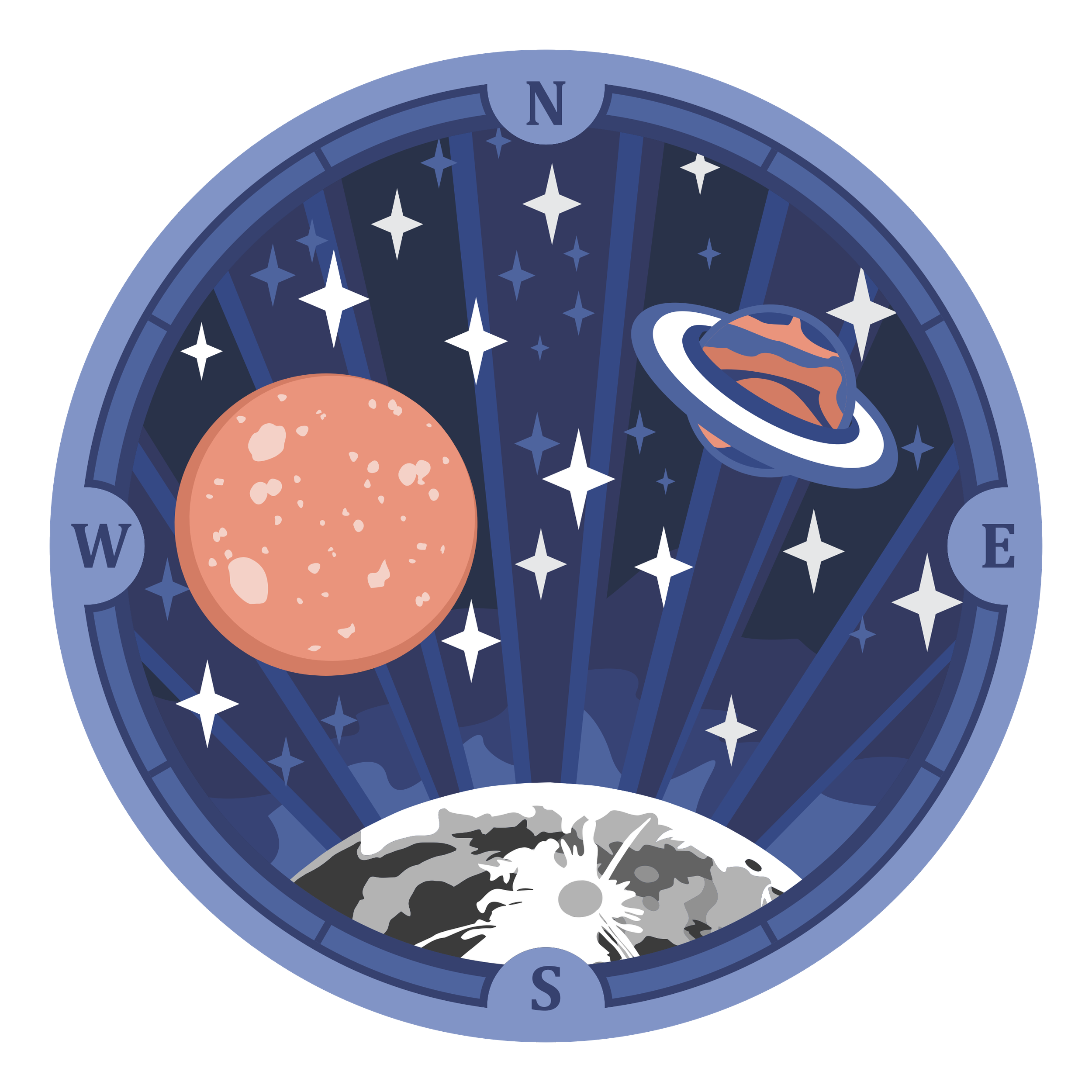 Stellar Quest Sticky Badge