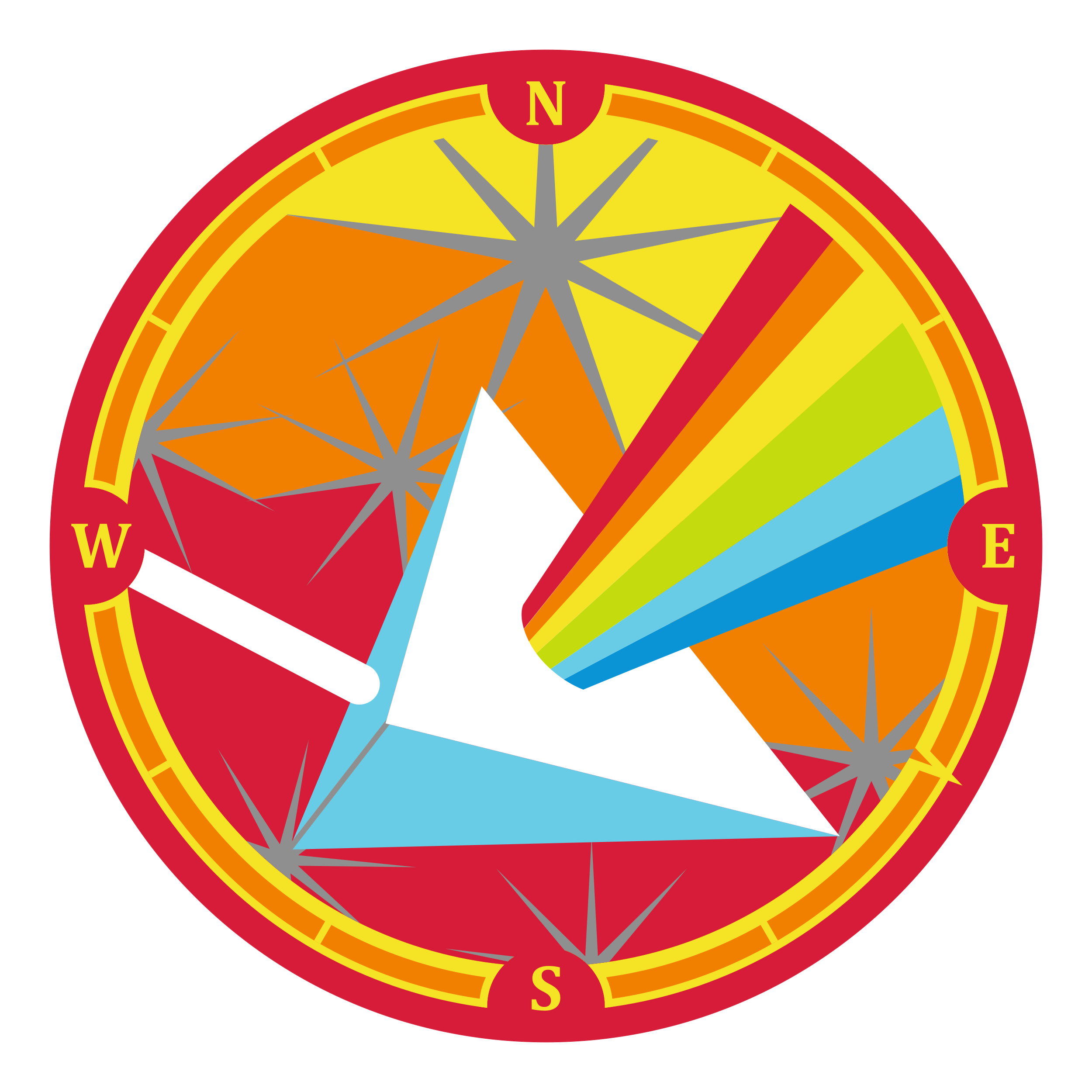 Prism Quest Sticky Badge