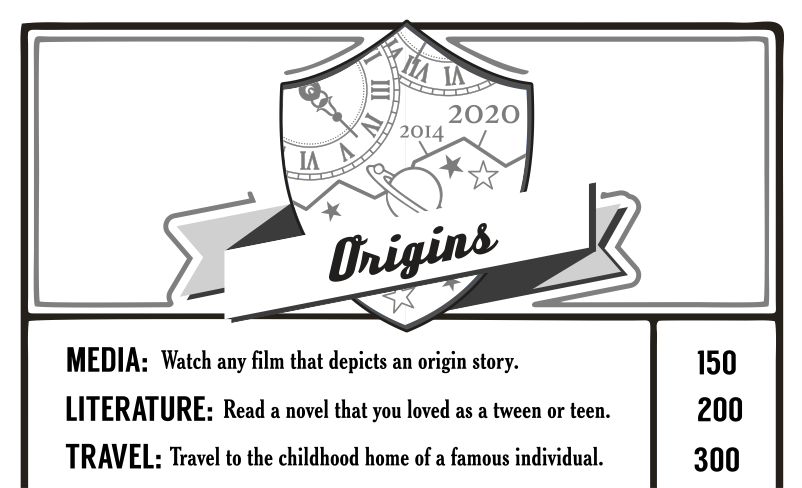 Top of the Objective card