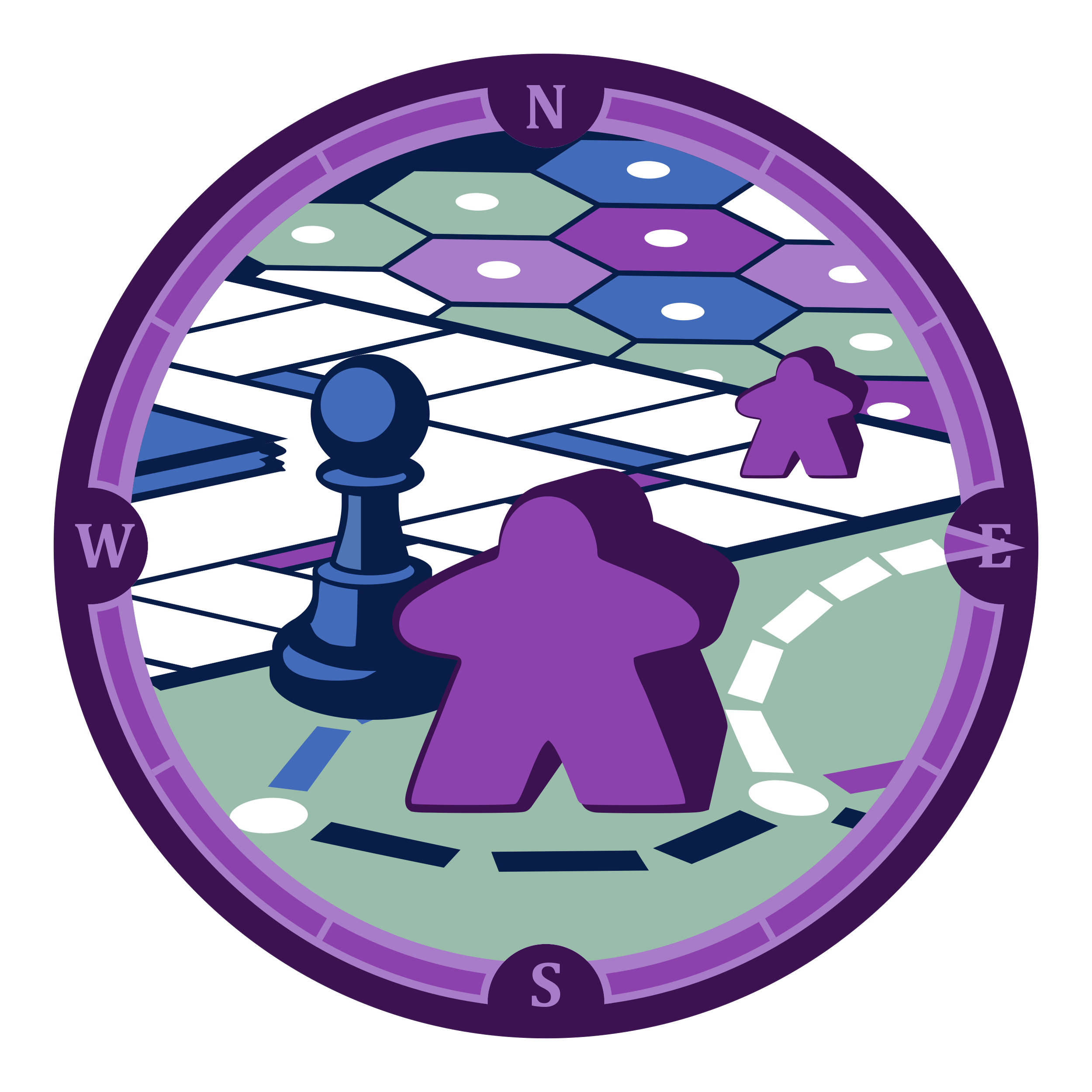 Cardboard Adventures Quest Sticky Badge