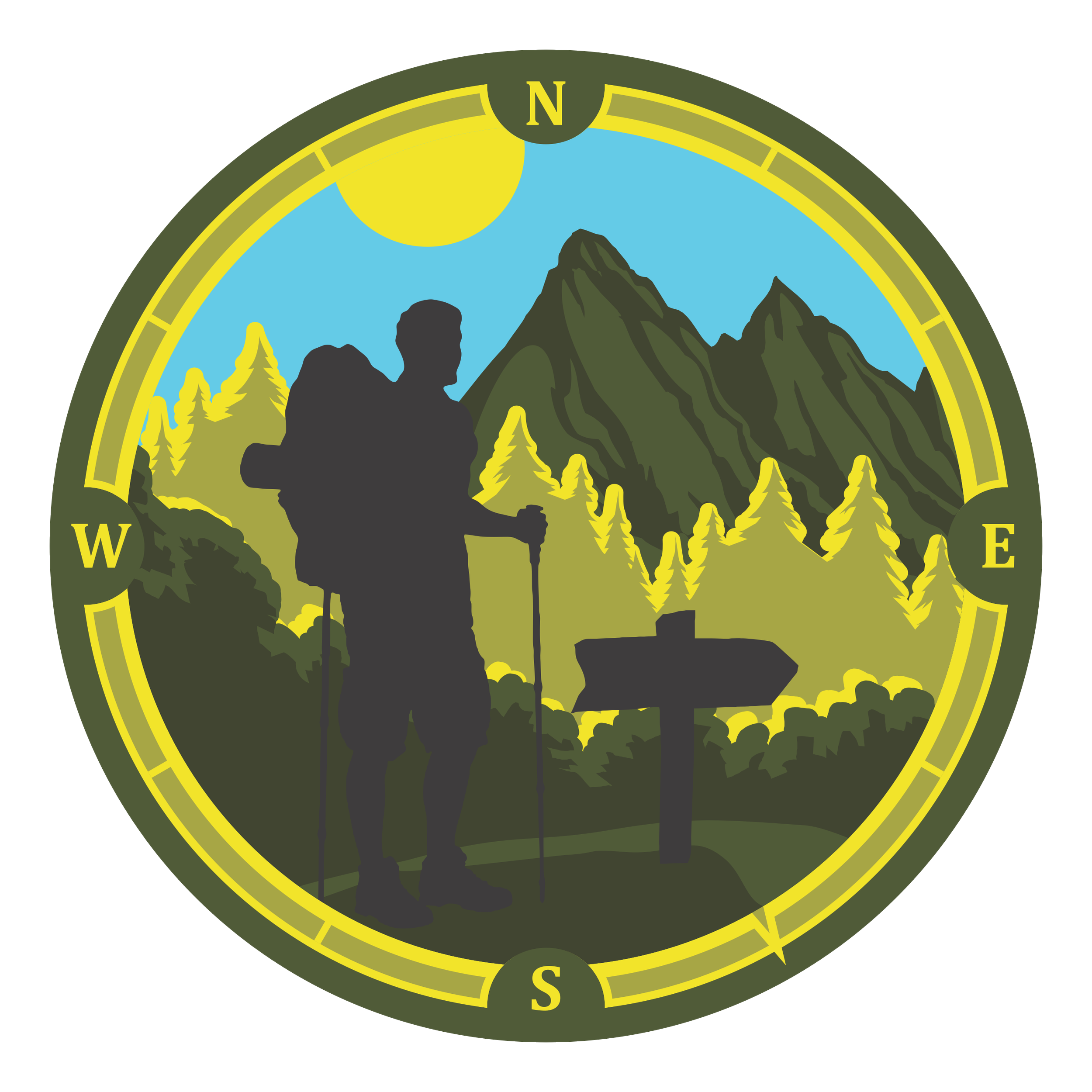 Park Explorer Quest Sticky Badge