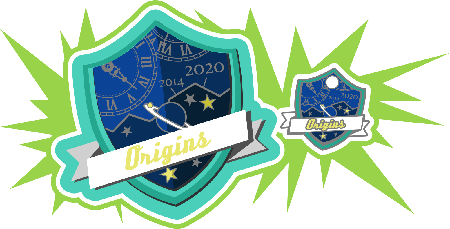 Origins Sticker and Tag
