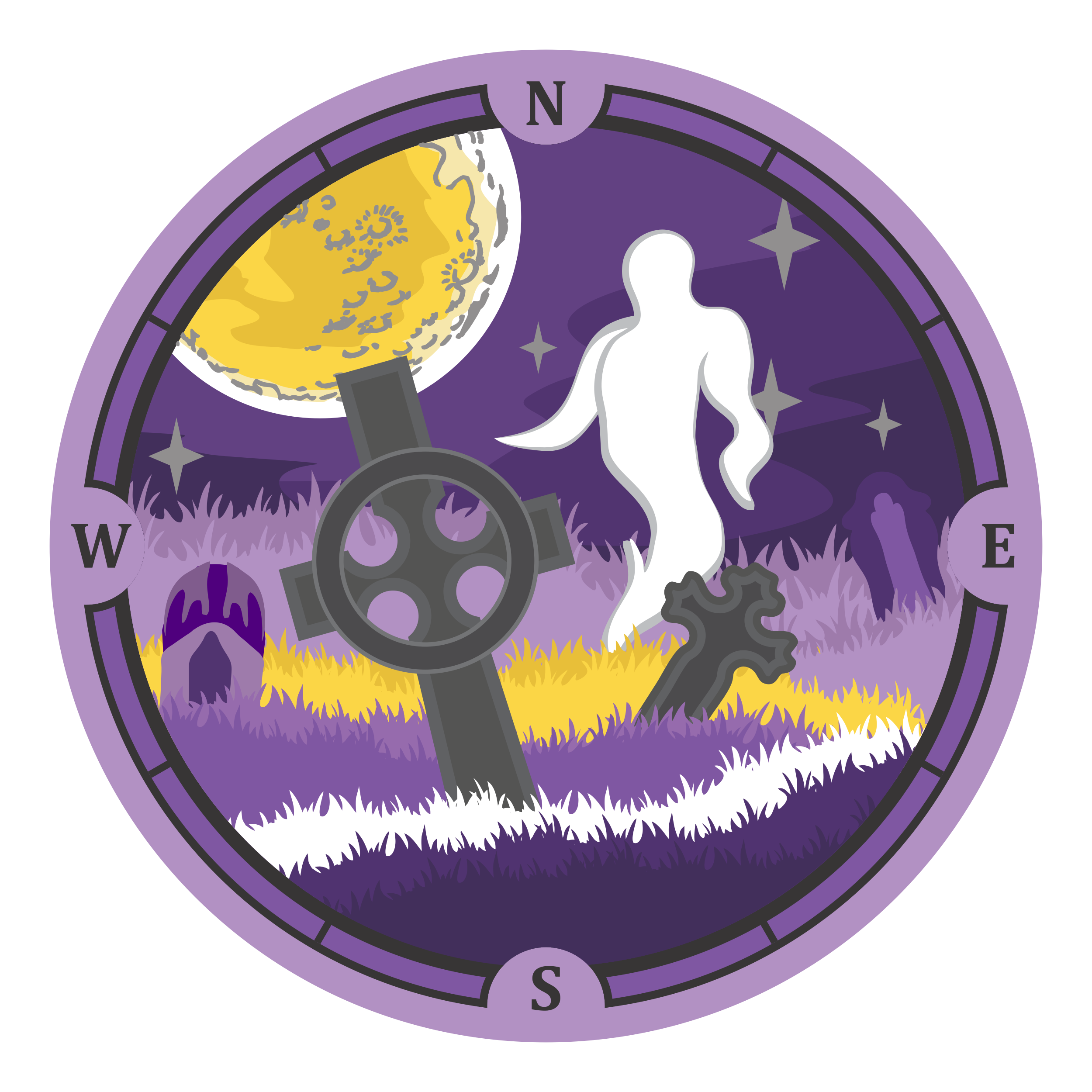 Things that Go Bump Quest Sticky Badge