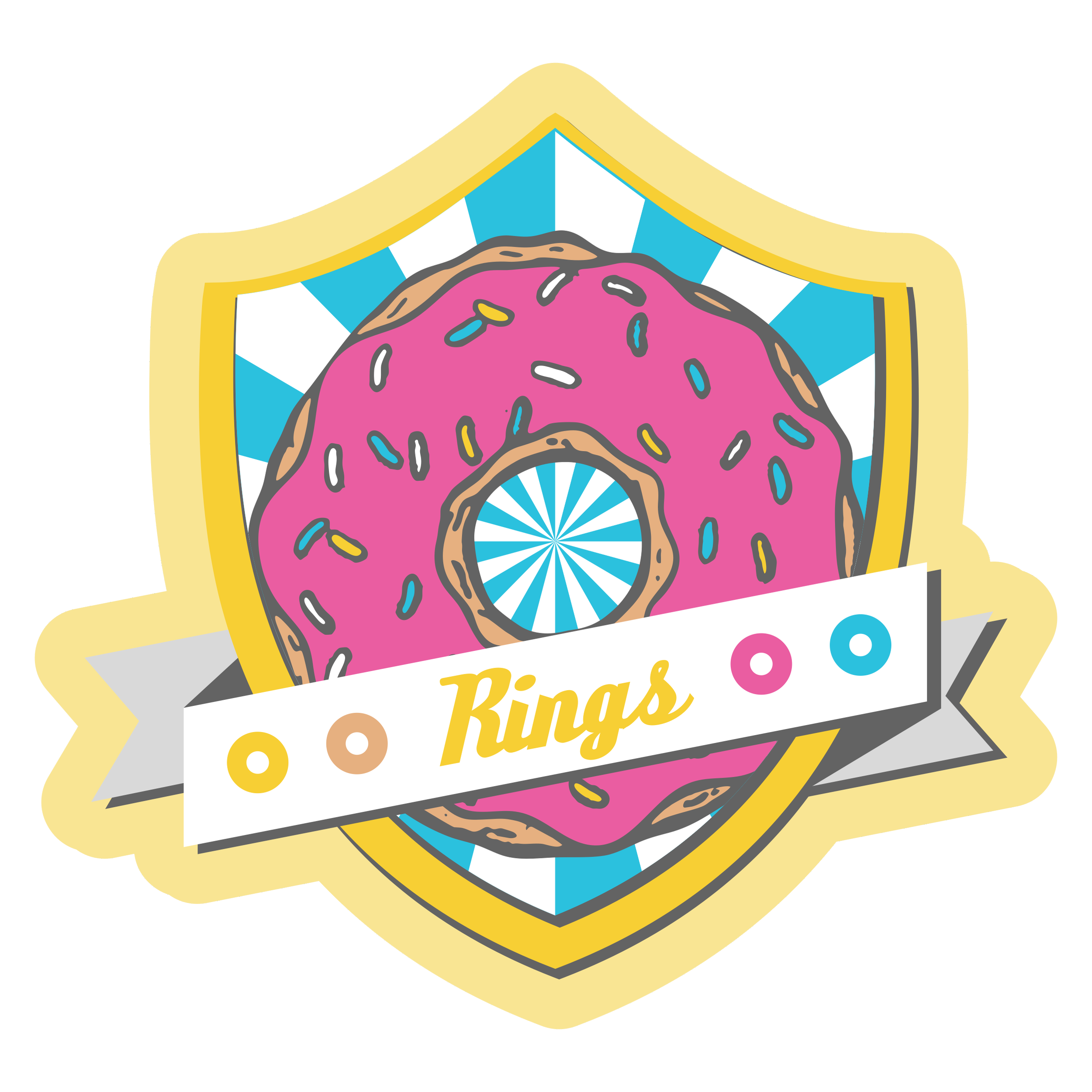 Rings Quest Sitcky Badge