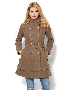 New York & Co . | Wool Blend Coat | $59 ($159 org)