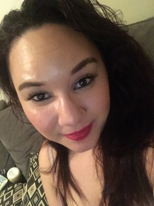 After a long day at the 2016 International Beauty Show in NYC. I'm wearing Gazpacho.